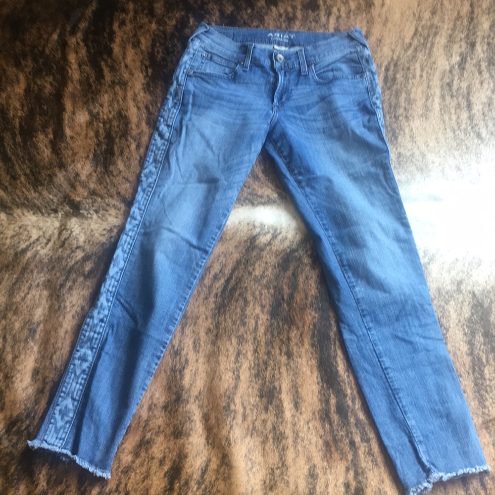 Ariat aztec pattern jeans